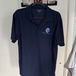Sport Tek Blue Polo Shirt Classic Short-Sleeve